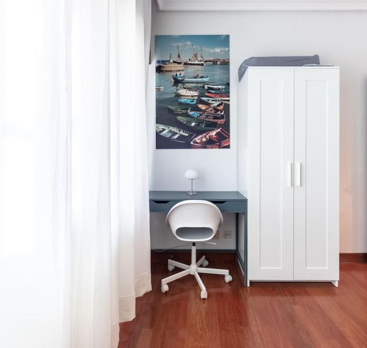 Apartamento Acogedor Piso En Santurtzi .Parking Privado Exterior foto