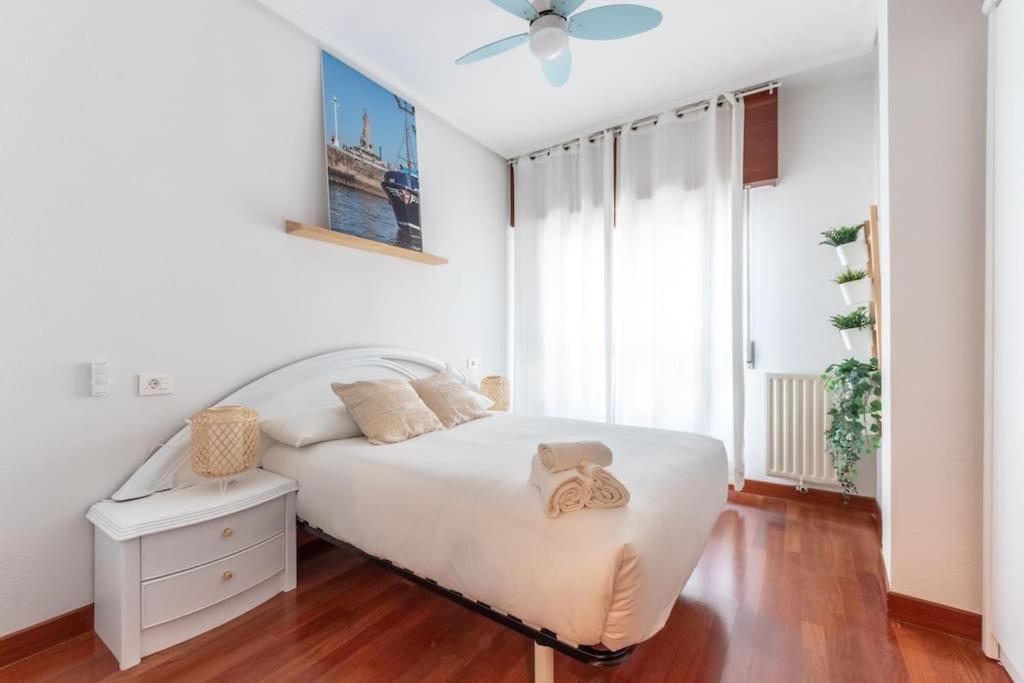 Apartamento Acogedor Piso En Santurtzi .Parking Privado Exterior foto