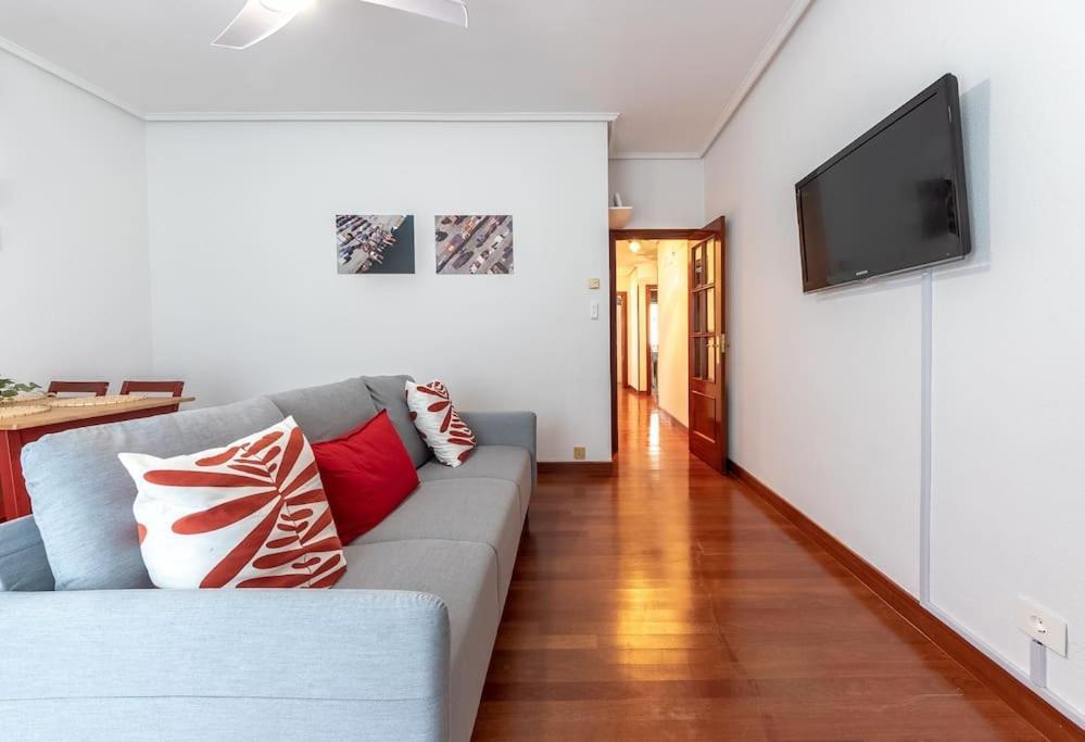 Apartamento Acogedor Piso En Santurtzi .Parking Privado Exterior foto